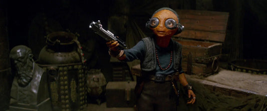 How did Maz get Luke’s Lightsaber?
