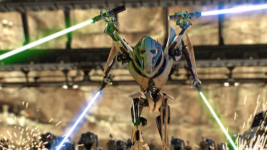 Unleashing the Secrets of the Epic Lightsaber Battle: Why General Grievous Couldn't Handle Obi-Wan's Moves