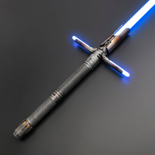 Cal Kestis Crossguard lightsaber hilt from Sith Sabers